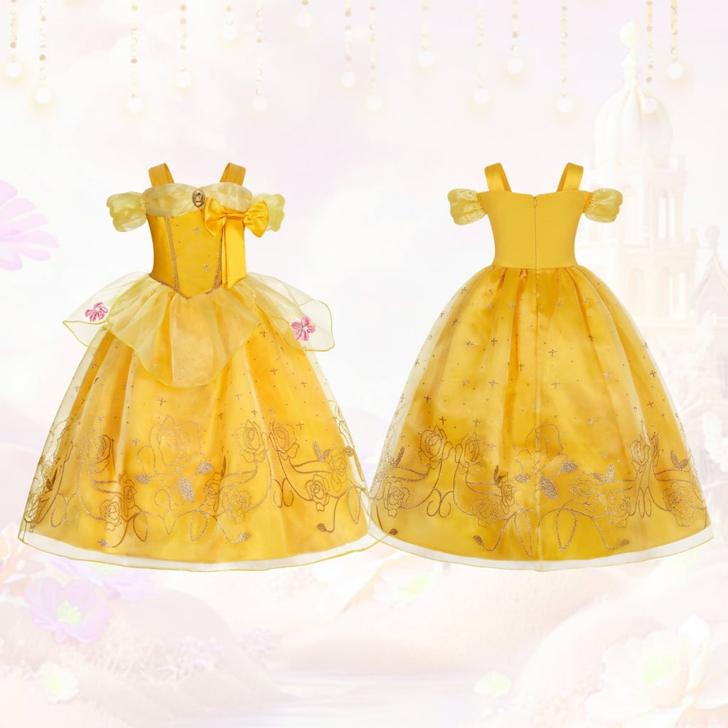 Girls' Princess Party Dress Set | Halloween