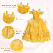 Girls' Princess Party Dress Set | Halloween