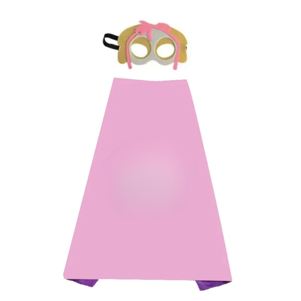 Kids Cape and Mask Set | Halloween Costume
