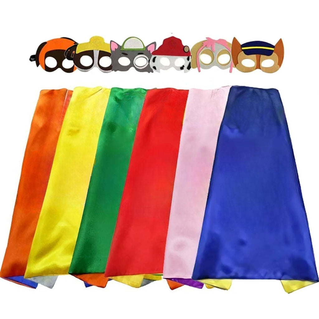 Kids Cape and Mask Set | Halloween Costume