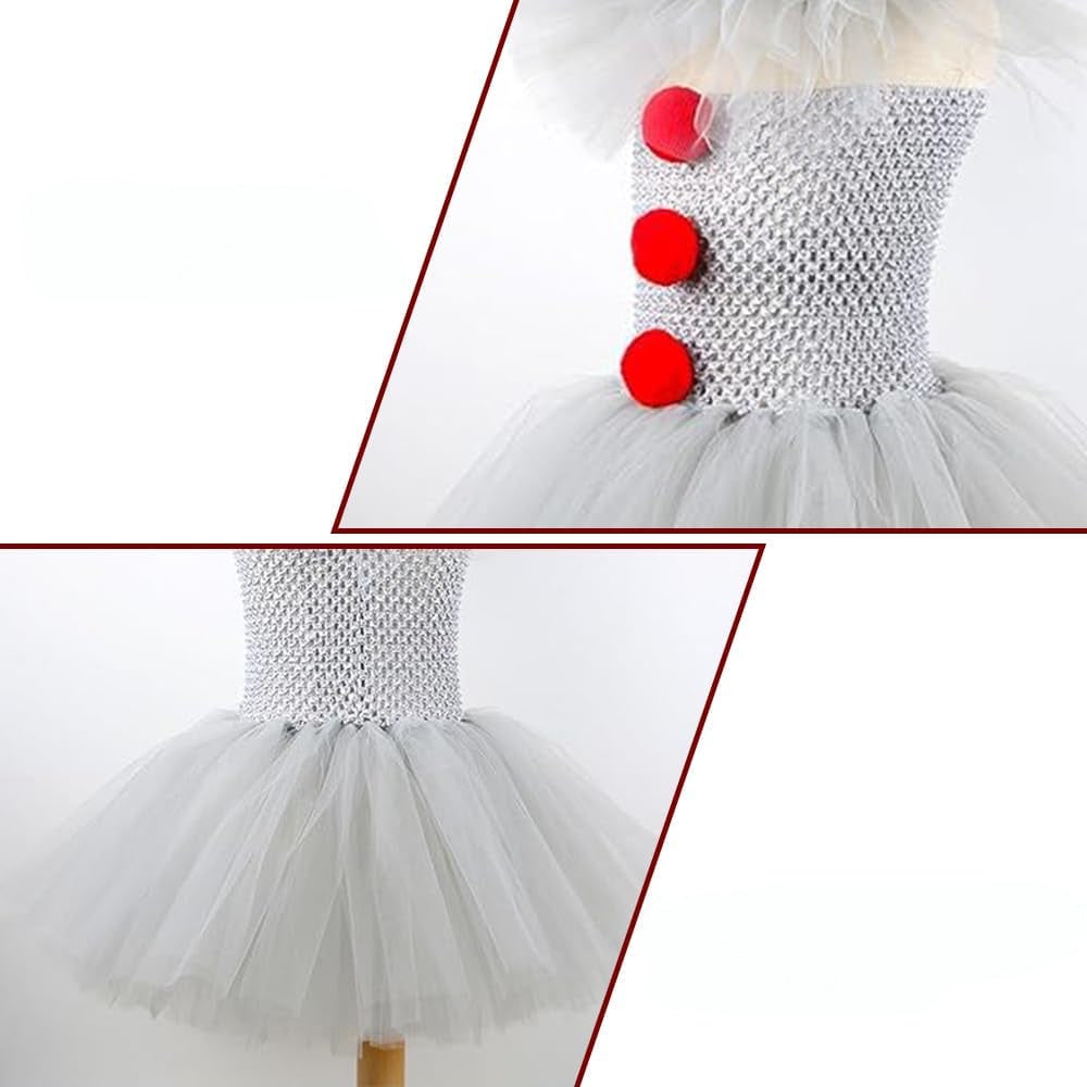 Clown Dress with Tutu | Party Costume