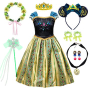 Princess Dress with Accessories | Halloween Costume Set