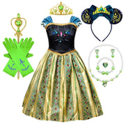 Princess Dress with Accessories | Halloween Costume Set