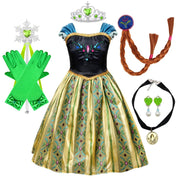 Princess Dress with Accessories | Halloween Costume Set