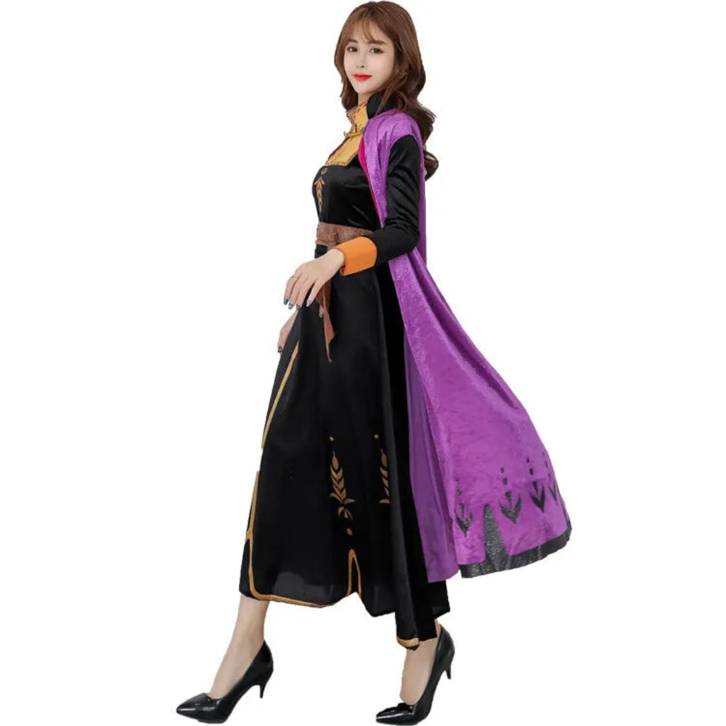 Women's Princess Dress with Cape | Halloween Costume