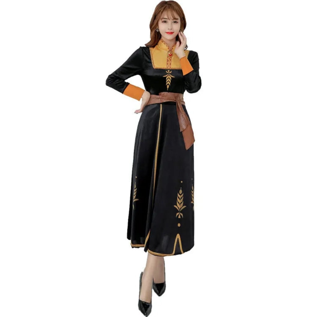 Women's Princess Dress with Cape | Halloween Costume