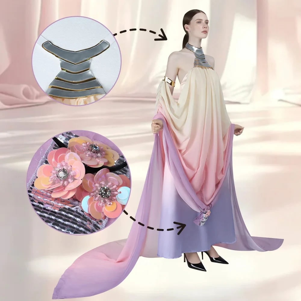 Women's Galaxy Princess Dress | Halloween Costume