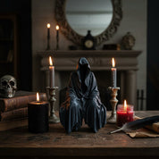 Compact Grim Reaper Statue | Halloween Decoration