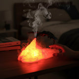 Dragon Night Light with LED Flame | Halloween Decoration