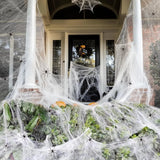 Outdoor Spider Webs | Halloween Party Decoration