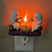 Plug-In LED Ghost Night Light | Halloween Decoration