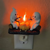 Plug-In LED Ghost Night Light | Halloween Decoration