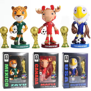 World Cup Air Horn Set | Megaphone and Mascot Figure for Events