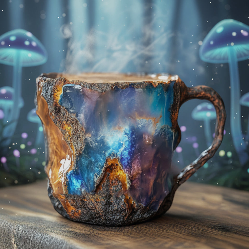 Artisan Thermal Mug | Unique Crystal Design
