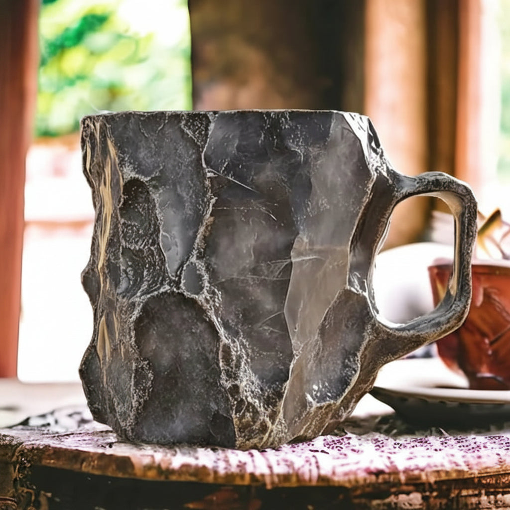 Artisan Thermal Mug | Unique Crystal Design