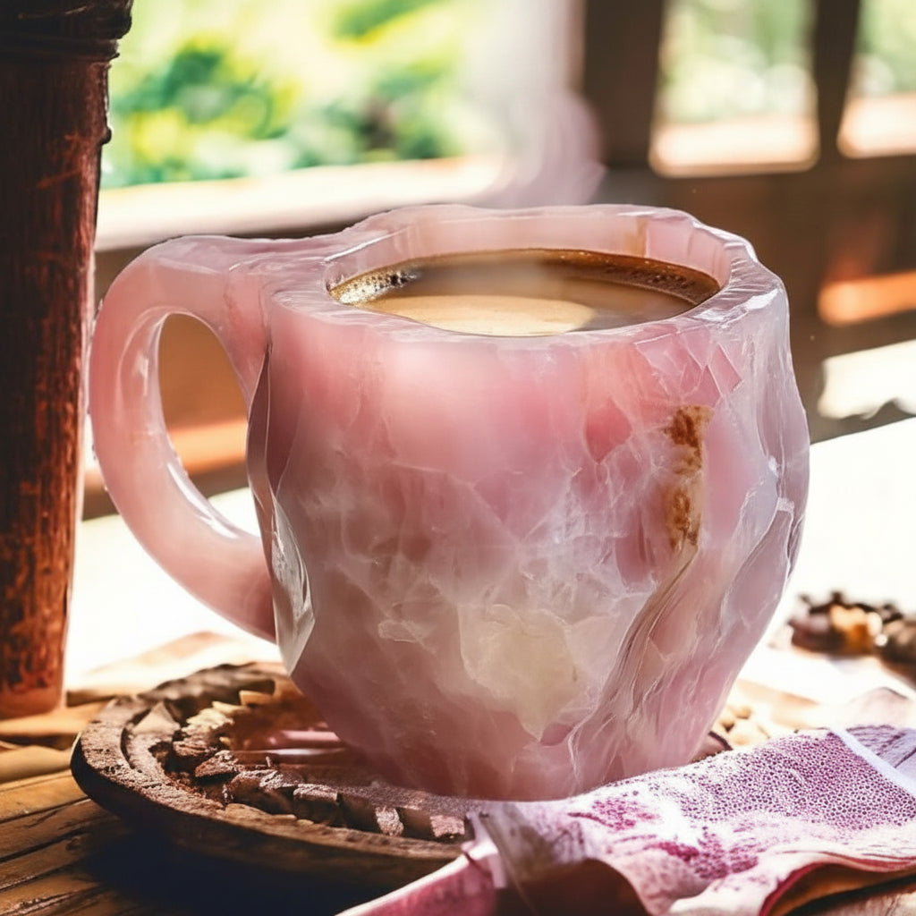 Artisan Thermal Mug | Unique Crystal Design
