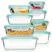 Airtight Glass Containers for Meal Prep | Sealed Lids