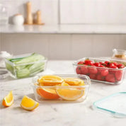 Airtight Glass Containers for Meal Prep | Sealed Lids