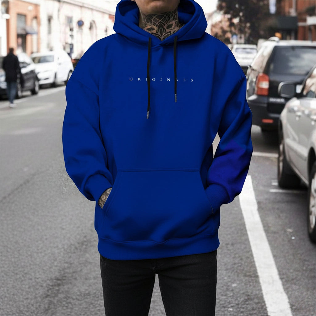 Men's Oversized Hoodie | Casual Long Sleeves