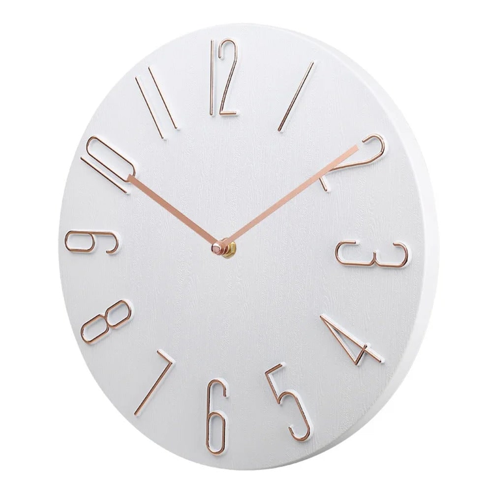 Silent Round Wall Clock | Home and Office Decoration
