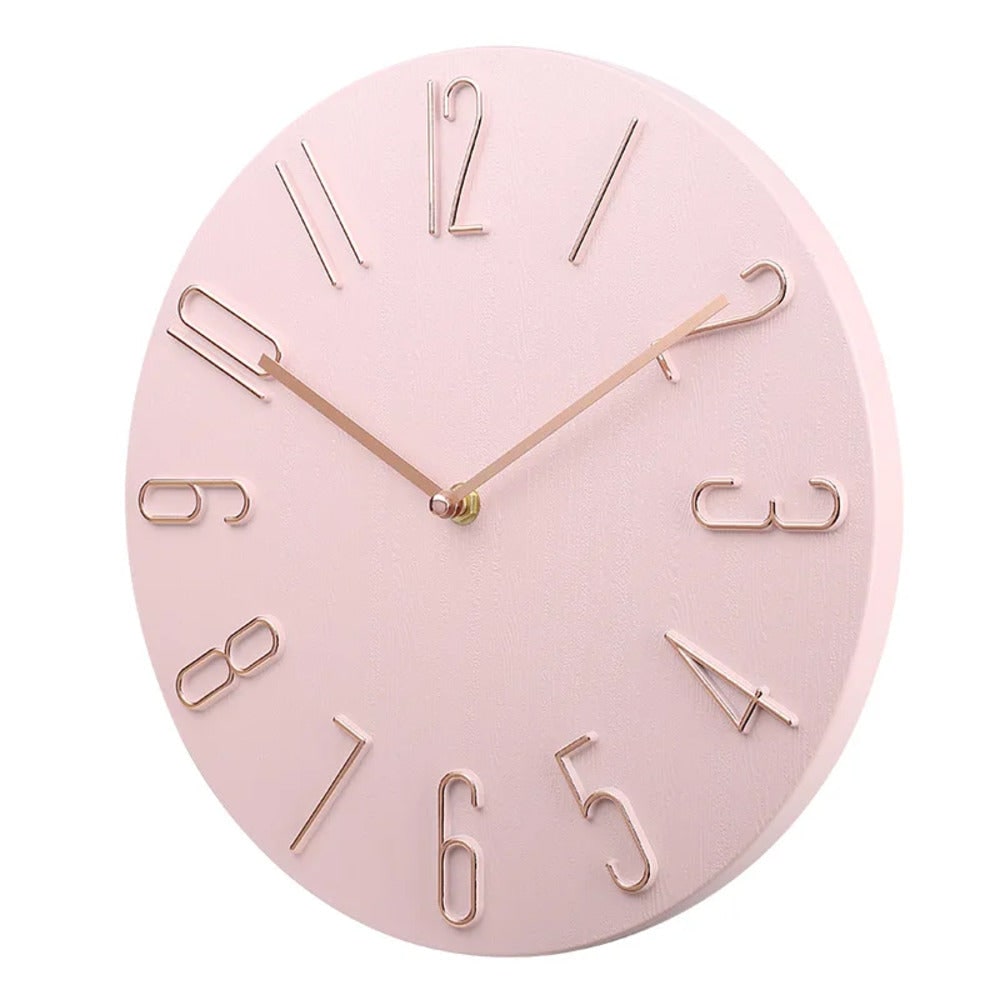 Silent Round Wall Clock | Home and Office Decoration