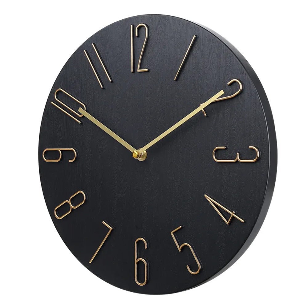 Silent Round Wall Clock | Home and Office Decoration
