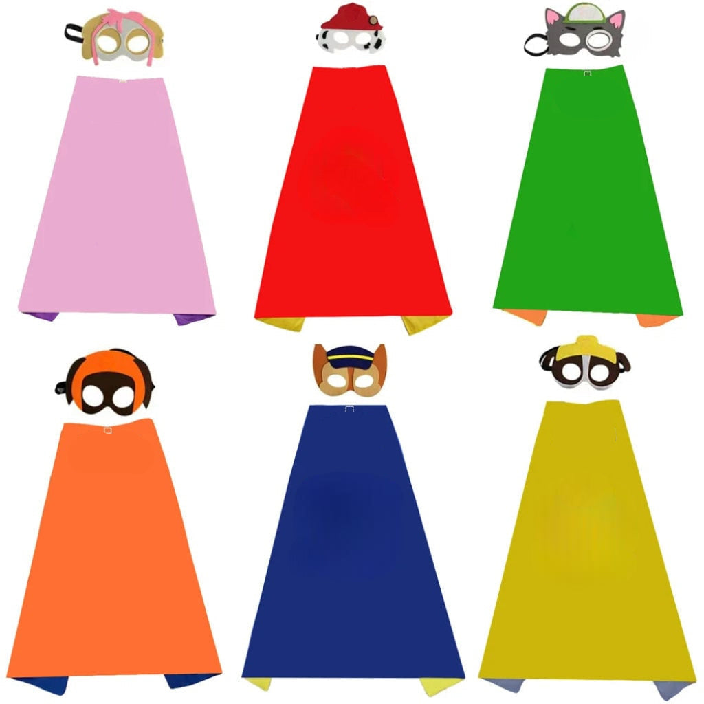 Kids Cape and Mask Set | Halloween Costume