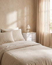 Bedside Table with 2 Removable Fabric Drawers | Steel Frame