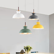 Modern Dome Pendant | Scandinavian Metal Lamp