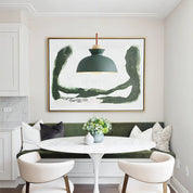 Modern Dome Pendant | Scandinavian Metal Lamp