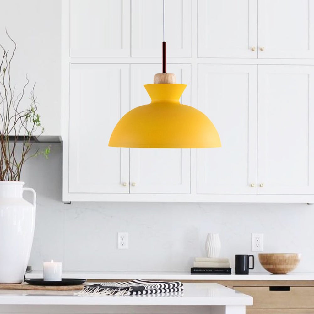Modern Dome Pendant | Scandinavian Metal Lamp