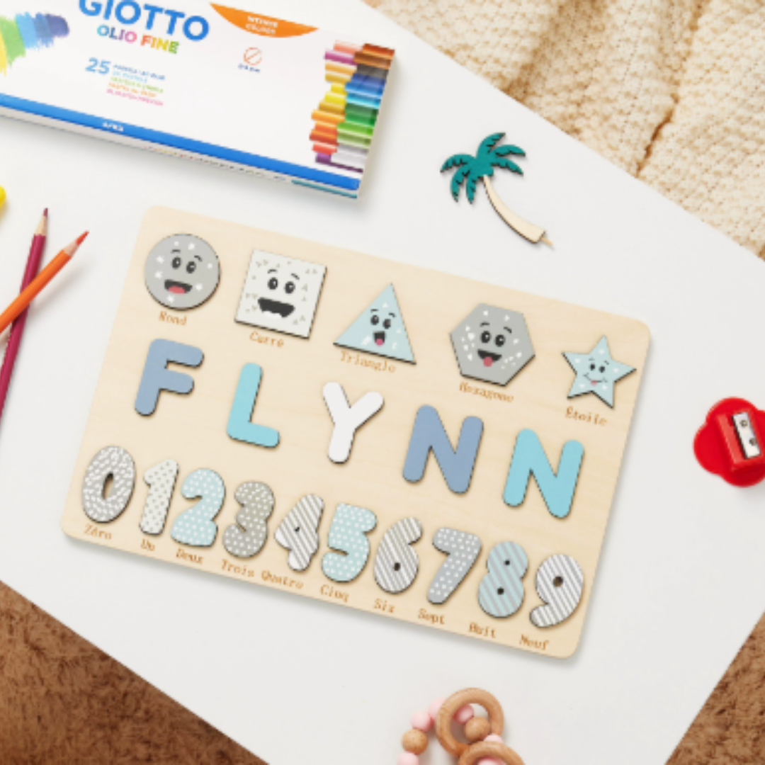 Personalised Name Puzzle | Educational Toy for Toddlers