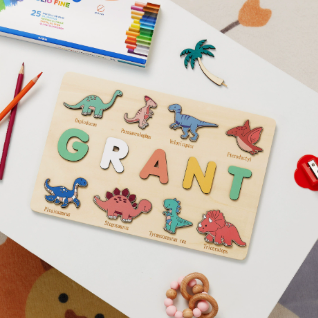 Personalised Name Puzzle | Educational Toy for Toddlers