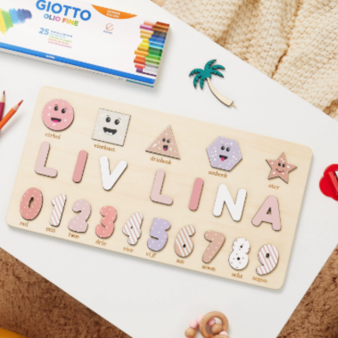 Personalised Name Puzzle | Educational Toy for Toddlers