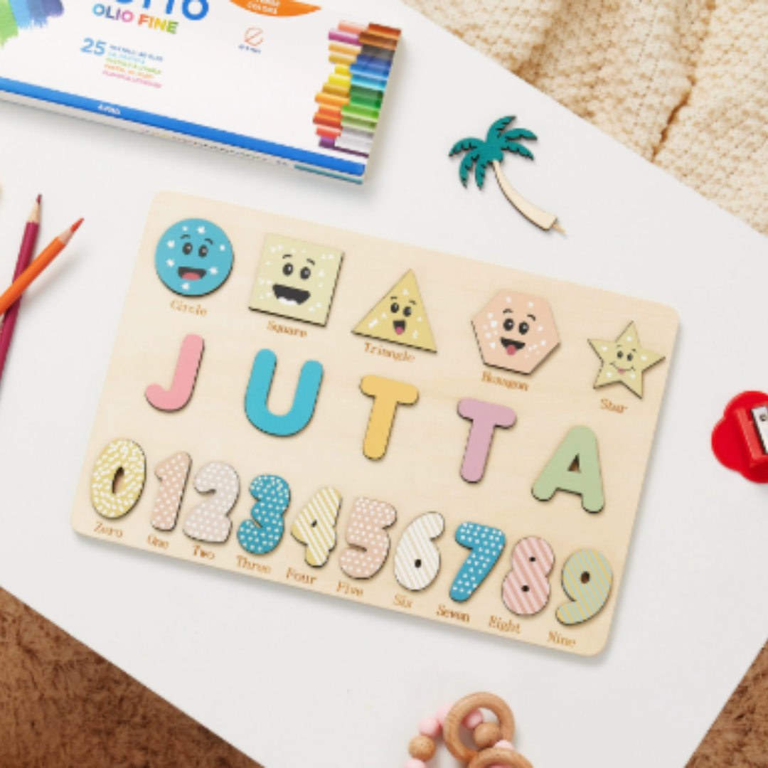Personalised Name Puzzle | Educational Toy for Toddlers
