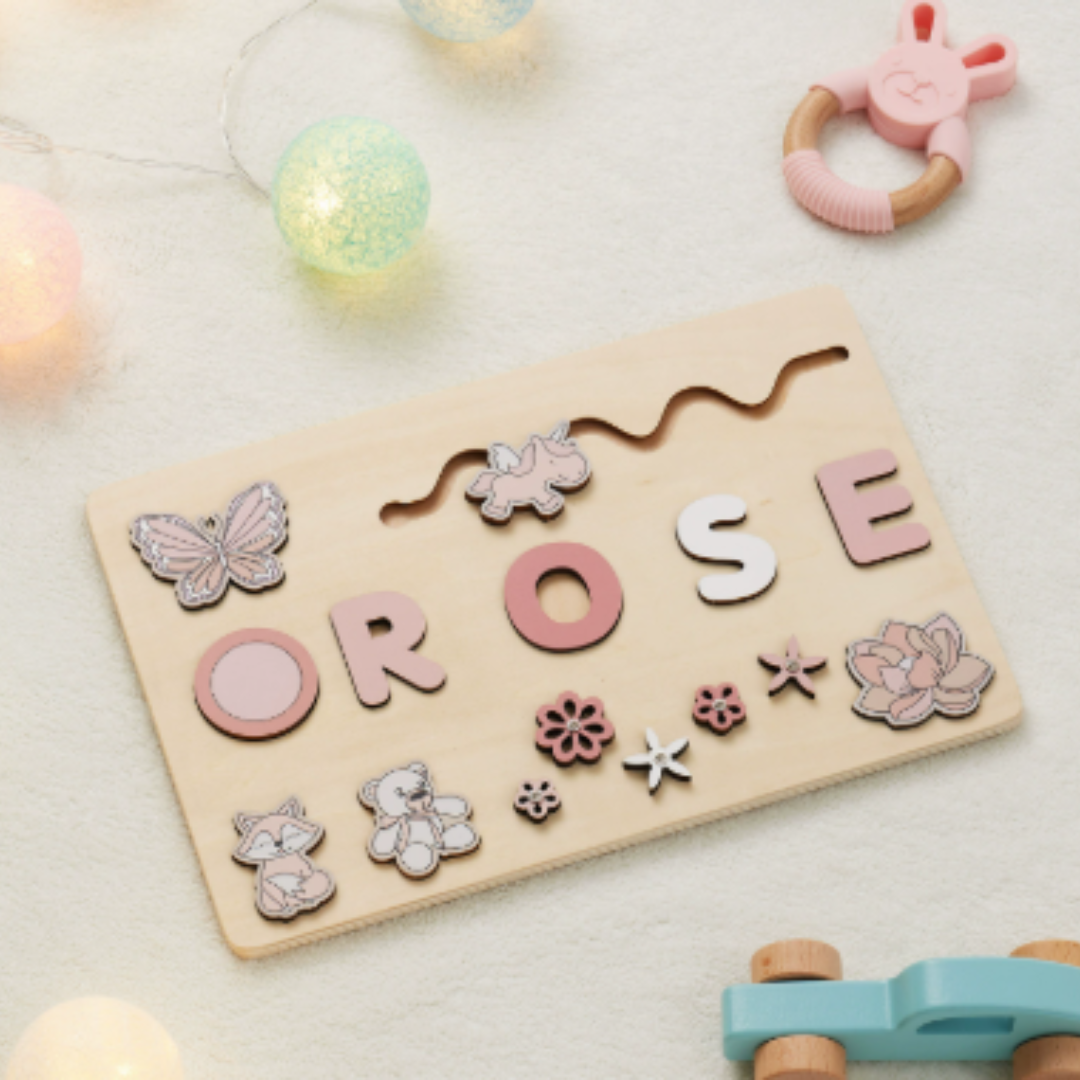 Personalised Name Puzzle | Educational Toy for Toddlers