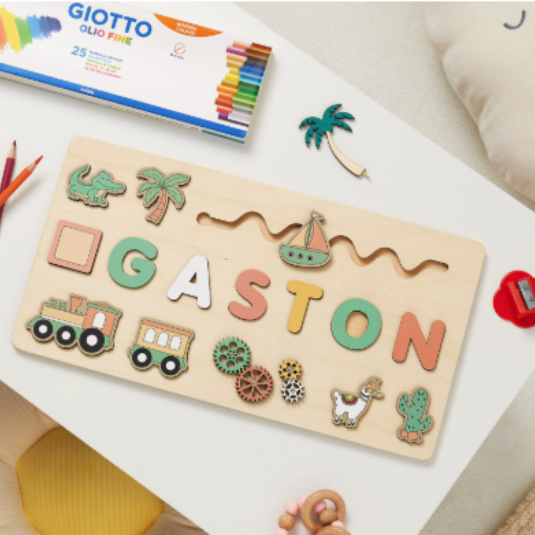 Personalised Name Puzzle | Educational Toy for Toddlers