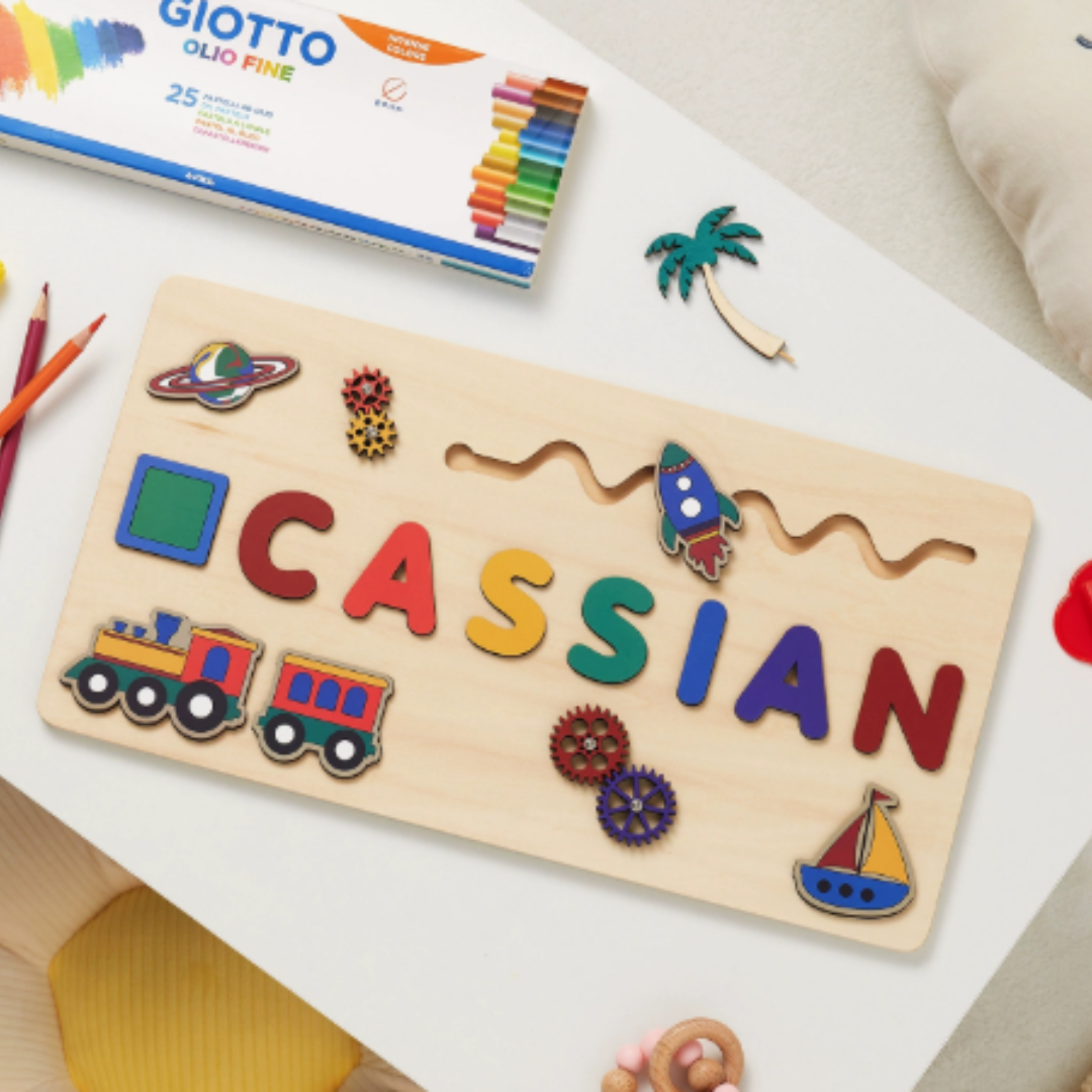 Personalised Name Puzzle | Educational Toy for Toddlers