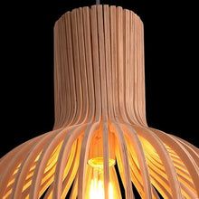 Artisan Wooden Pendant | Natural Scandinavian Design