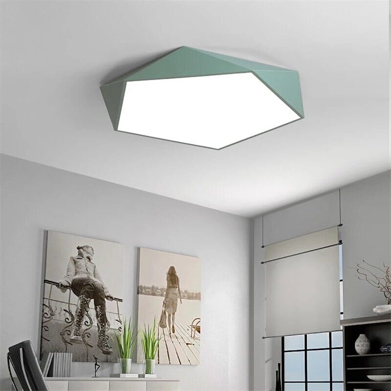 Skydor | Modern LED Ceiling Light | Geometric Design