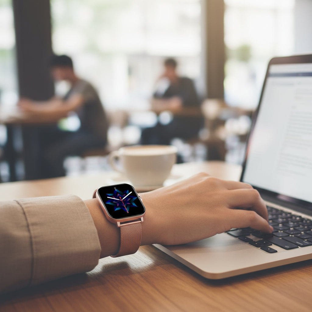 Square Smartwatch | Fitness Activity Tracking