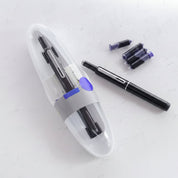 Ergonomic Retractable Fountain Pen | Smooth Writing for Office