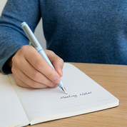 Ergonomic Retractable Fountain Pen | Smooth Writing for Office