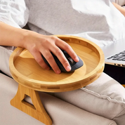 Sofa Side Table | Foldable Adjustable Armrest Tray