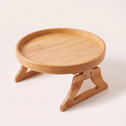 Wooden Tray for Sofa Armrest | 25 x 25 cm