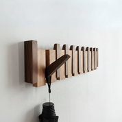 Wooden Wall Coat Rack | Modern Design