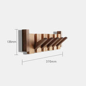 Wooden Wall Coat Rack | Modern Design