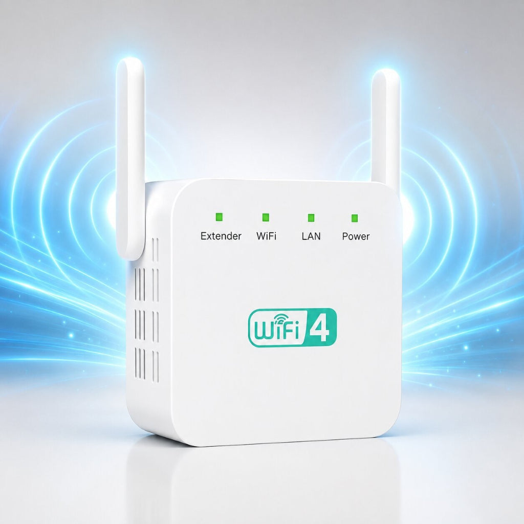 WiFi Range Extender Signal Booster | Dual-Band Mesh