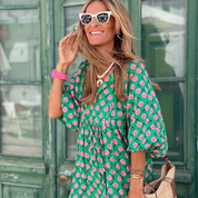 Women's Long Spring Floral Dress | Casual Dress
