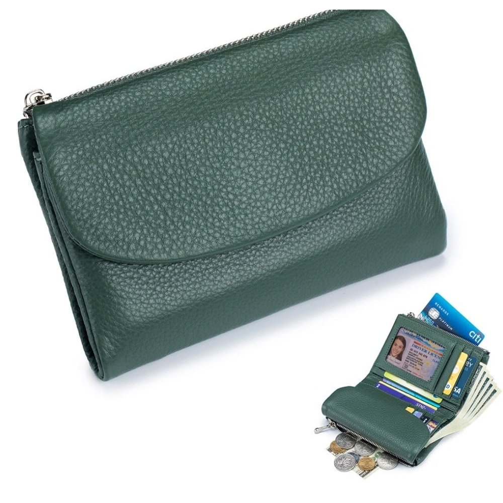 Women's RFID Wallet | Slim Card Holder with Coin Purse